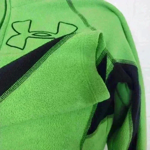 Under armour women's green/black pullover long sleeve sweater size XS - Picture 5 of 8